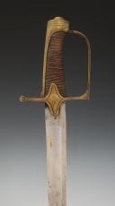 Photo 6 : OFFICER'S SWORD OF THE CHASSEURS À CHEVAL, Model 1790 - Revolution - First Empire. 32696