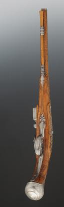 Photo 6 : PISTOLET D'ARÇON D'OFFICIER. Dernier tiers du 17° siècle, règne de Louis XIV. 34607