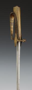 Photo 7 : OFFICER'S SWORD OF THE CHASSEURS À CHEVAL, Model 1790 - Revolution - First Empire. 32696