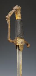 Photo 8 : GENERAL OFFICER'S SWORD AND BELT, 1st Vendémiaire Year XII model (September 24, 1803), First Empire, Hundred Days Period. 30228.