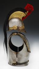 Photo 10 : CASQUE ET CUIRASSE TROUPE DE CUIRASSIERS, modèle 1830, Monarchie de Juillet. 30167