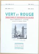Photo 1 : BRUNON - " VERT & ROUGE " - Lot de périodiques - Traditions et souvenirs militaires - Revue de la légion étrangère - (1937-1959)