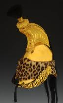 CASQUE DU COLONEL DAVID NIEPCE DU 8ème RÉGIMENT DES DRAGONS DE LA REINE PORTÉ PENDANT LA CAMPAGNE DE BELGIQUE-CENT JOURS , modèle 1814, Première Restauration - Cent Jours. 33672 (4661)