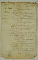 MINUTES OF THE MUNICIPAL COUNCIL MEETING OF THE COMMUNE OF TARADEAU (Var) REGARDING THE APPOINTMENT OF A RURAL CONSTABLE, First Empire. 21164-2