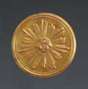 OFFICER BUTTON OF THE KING'S HOUSEHOLD, ROYAL GUARDS, Restoration period. 31215