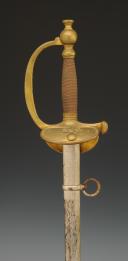 ÉPÉE D'OFFICIER ET SOUS-OFFICIER D'INFANTERIE, modèle 1872, lame 1887, Troisième République. 29606
