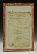 Photo 2 : MINUTES OF THE MUNICIPAL COUNCIL MEETING OF THE COMMUNE OF TARADEAU (Var) REGARDING THE APPOINTMENT OF A RURAL CONSTABLE, First Empire. 21164-2