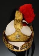 Photo 2 : CASQUE D'OFFICIER DE HUSSARDS, modèle 1910 décrit en 1913, Troisième République. 27188