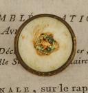 Photo 2 : OFFICER BUTTON OF THE 59th INFANTRY REGIMENT, First Empire. 20737-30