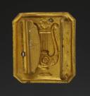 Photo 2 : PLAQUE DE CEINTURON DE MUSICIEN OU DE FANFARE, Troisième République. 27842