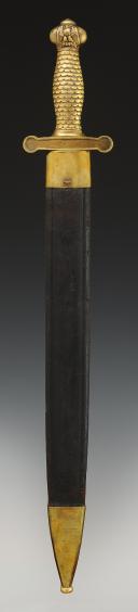 Photo 2 : GLAIVE D'ARTILLERIE, modèle 1816 modifié 1850 Garde Nationale, Second Empire. 33527