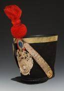 Photo 3 : SHAKO D'OFFICIER DE VOLTIGEURS DE LA GARDE NATIONALE, modèle 1830, Monarchie de Juillet. 27714
