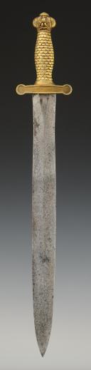 Photo 3 : GLAIVE D'ARTILLERIE, modèle 1816 modifié 1850 Garde Nationale, Second Empire. 33527