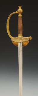 Photo 4 : ÉPÉE D'OFFICIER ET SOUS-OFFICIER D'INFANTERIE, modèle 1872, lame 1887, Troisième République. 29606