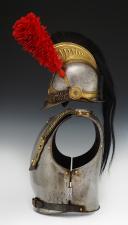 Photo 6 : CASQUE ET CUIRASSE TROUPE DE CUIRASSIERS, modèle 1830, Monarchie de Juillet. 30167