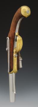 Photo 6 : PISTOLET DE MARINE, DIT « DE BORD », modèle 1779, 2ème type, Ancienne Monarchie. 30681