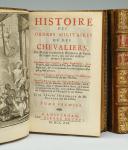 Photo 8 : BASNAGE DE BEAUVAL : HISTOIRE DES ORDRES MILITAIRES OU DES CHEVALIERS, ÉDITION DE 1721.