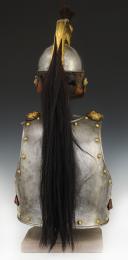 Photo 10 : CASQUE ET CUIRASSE D'OFFICIER DU 1er RÉGIMENT DE CUIRASSIERS (1810-1814), Premier Empire. 33636-33611(201)