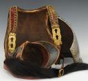 Photo 12 : CASQUE ET CUIRASSE D'OFFICIER DU 1er RÉGIMENT DE CUIRASSIERS (1810-1814), Premier Empire. 33636-33611(201)