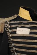 Photo 14 : HABIT VESTE DU SOUS-LIEUTENANT EDMOND DU PLESSIS D'ARGENTRÉ, DU 5ème RÉGIMENT DE CHASSEURS À CHEVAL, 1829, Restauration. 30168