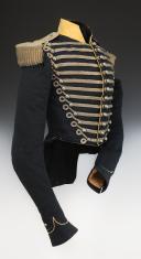 HABIT VESTE DU SOUS-LIEUTENANT EDMOND DU PLESSIS D'ARGENTRÉ, DU 5ème RÉGIMENT DE CHASSEURS À CHEVAL, 1829, Restauration. 30168