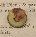 Photo 2 : OFFICER BUTTON OF THE 10TH INFANTRY REGIMENT, First Empire. 20737-37