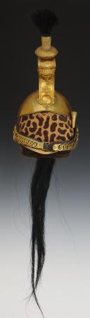 Photo 3 : CASQUE du 1er RÉGIMENT DE DRAGONS, modèle du 20 novembre 1858, Second Empire. 27743