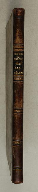 Photo 3 : BROOKE. Description historique de l'île de Sainte-Hélène. Extrait de l'ouvrage anglais publié à Londres en 1808 par Brooke. 