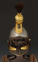 Photo 4 : CASQUE ET CUIRASSE D'OFFICIER DU 1er RÉGIMENT DE CUIRASSIERS (1810-1814), Premier Empire. 33636-33611(201)