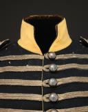 Photo 4 : HABIT VESTE DU SOUS-LIEUTENANT EDMOND DU PLESSIS D'ARGENTRÉ, DU 5ème RÉGIMENT DE CHASSEURS À CHEVAL, 1829, Restauration. 30168