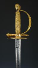 Photo 6 : OFFICER GENERAL'S SWORD OR OFFICER'S SWORD OF THE CONSTITUTIONAL LEGISLATIVE BODYGUARD OR THE EXECUTIVE DIRECTORY, FRENCH CONSULATE-DIRECTORY (1792-1799).