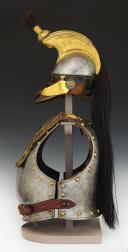 Photo 7 : CASQUE ET CUIRASSE D'OFFICIER DU 1er RÉGIMENT DE CUIRASSIERS (1810-1814), Premier Empire. 33636-33611(201)