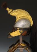 Photo 8 : CASQUE ET CUIRASSE D'OFFICIER DU 1er RÉGIMENT DE CUIRASSIERS (1810-1814), Premier Empire. 33636-33611(201)