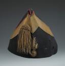 Photo 1 : POLICE HAT FOR A GRENADIER OFFICER OF THE IMPERIAL GUARD, model 1854, Second Empire. 28321