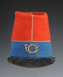 REPRODUCTION D'UN SHAKO CASQUETTE DE CHASSEURS D'AFRIQUE, Monarchie de juillet. 28538R