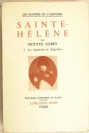 AUBRY. Sainte-Hélène.