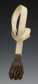 STRAP FOR AN OFFICER'S SWORD OF THE KING'S BODYGUARD, 1816 model, attributed to Mr. L. de Saint-Just d'Antigues, Bodyguard in the Noailles Company, Restoration period. 29831