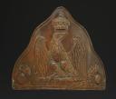 PLAQUE DE BONNET À POILS DES GRENADIERS À PIED DE LA GARDE IMPÉRIALE, modèle 1809, Premier Empire. 33800