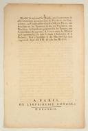 Photo 2 : ORDONNANCE DU ROY, portant règlement pour l'habillement de l'Infanterie Françoise. Du 10 mars 1729. 4 pages