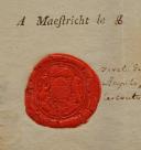 Photo 2 : Army of the Émigrés. Siege of Maestricht. CERTIFICATE OF PARTICIPATION AND GOOD CONDUCT OF MR. D'HÉDOUVILLE. 18914-6