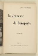 Photo 2 : MAZÉ (Jules) – " La jeunesse de Bonaparte " - Tours – Mame carton.