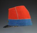 Photo 3 : REPRODUCTION D'UN SHAKO CASQUETTE DE CHASSEURS D'AFRIQUE, Monarchie de juillet. 28538R