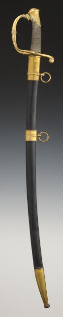 Photo 3 : INFANTRY OFFICER'S SWORD, model 1821, by Manceaux, Restoration period. 30206