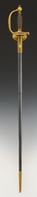 Photo 3 : ÉPÉE DE L'ÉCOLE POLYTECHNIQUE, modèle 1872, Troisième République. 29604