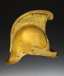 Photo 4 : CASQUE D'OFFICIER DE SAPEURS-POMPIERS DE LA COMMUNE DE SARNOIS, type 1855, Second Empire. 24473