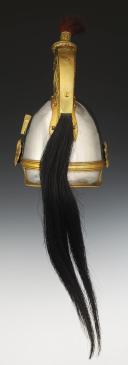 Photo 4 : CASQUE DE LA GARDE DE PARIS, modèle 1860 modifié le 13 août 1872, Troisième République. 27812-1