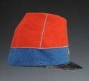 Photo 5 : REPRODUCTION D'UN SHAKO CASQUETTE DE CHASSEURS D'AFRIQUE, Monarchie de juillet. 28538R