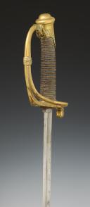 Photo 6 : INFANTRY OFFICER'S SWORD, model 1821, by Manceaux, Restoration period. 30206