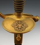 Photo 6 : ÉPÉE DE L'ÉCOLE POLYTECHNIQUE, modèle 1872, Troisième République. 29604