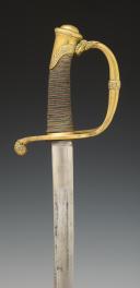 Photo 7 : INFANTRY OFFICER'S SWORD, model 1821, by Manceaux, Restoration period. 30206